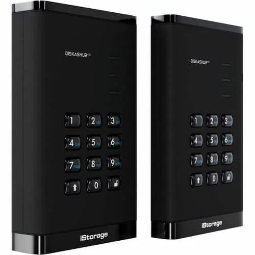 DISKASHUR3 HDD 256-BIT 5TB - IS-DA3-256-5000-B - ISDA32565000B